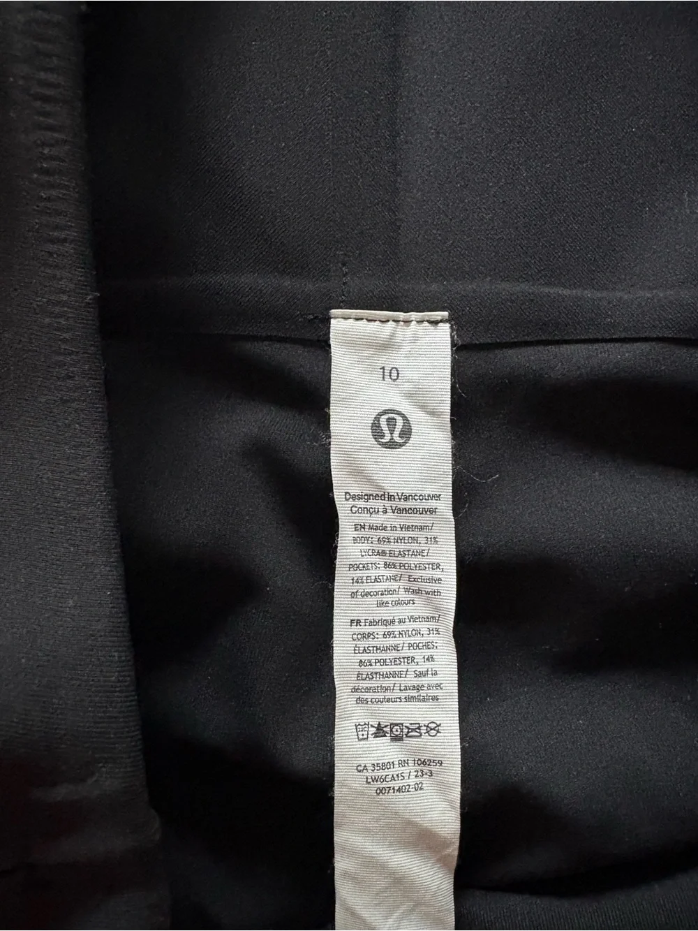 Lululemon Size 10